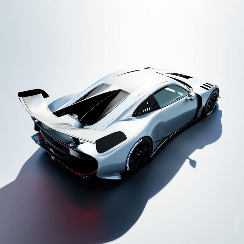 2025 Porsche GT1 Evo Rendering by hakosan_design